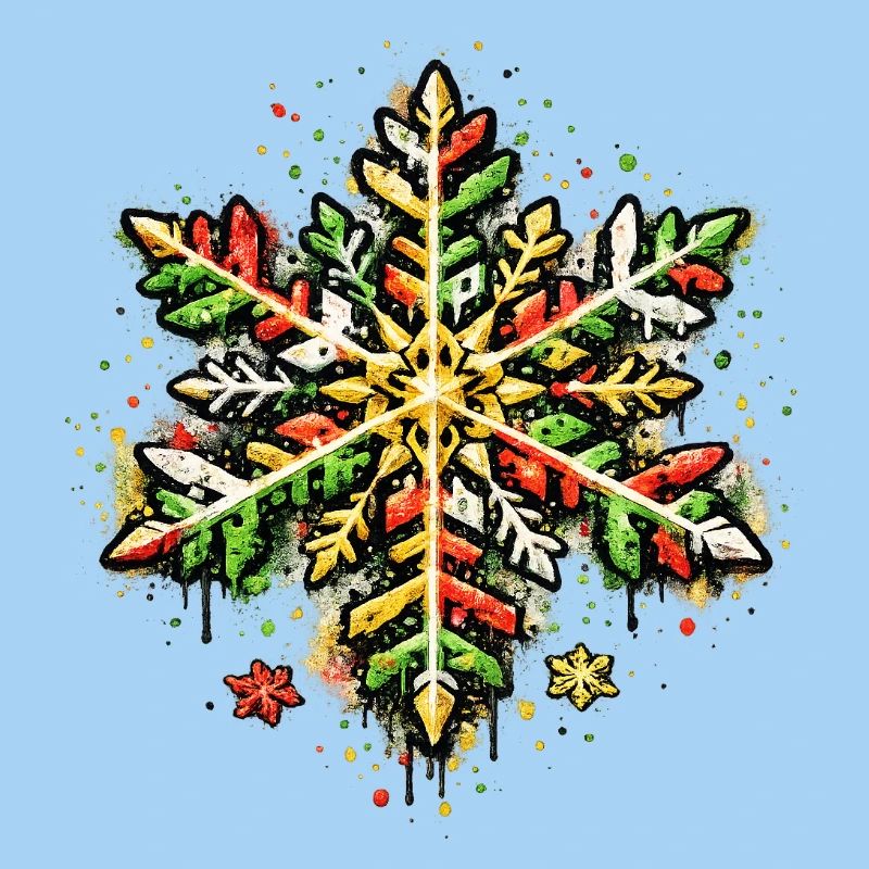 Snowflake . 1 . AI generated