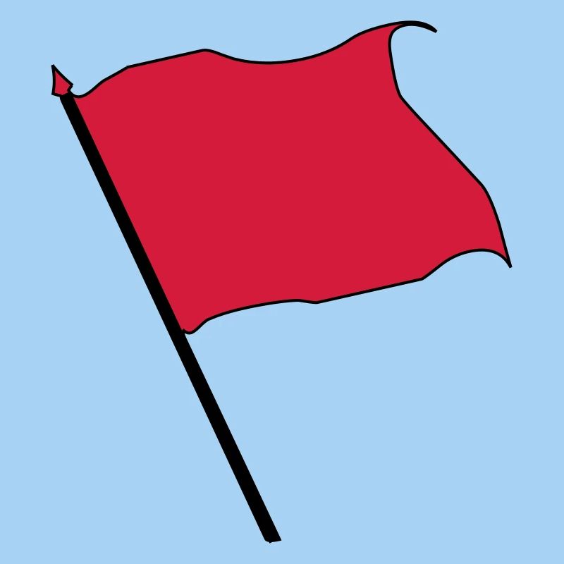 drapeau rouge