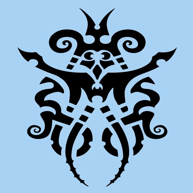 cthulhu tattoo tribal