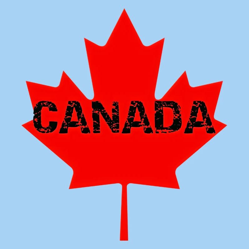 Faded Canada Maple Stamp