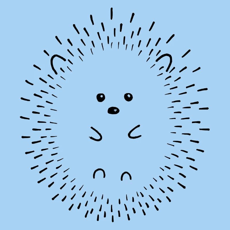 Igel Line Art