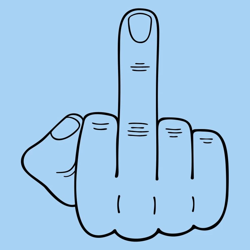 Mittelfinger