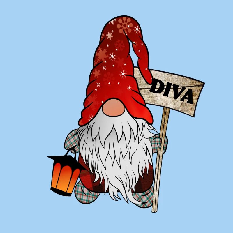 Gnome Diva Gnome Noël