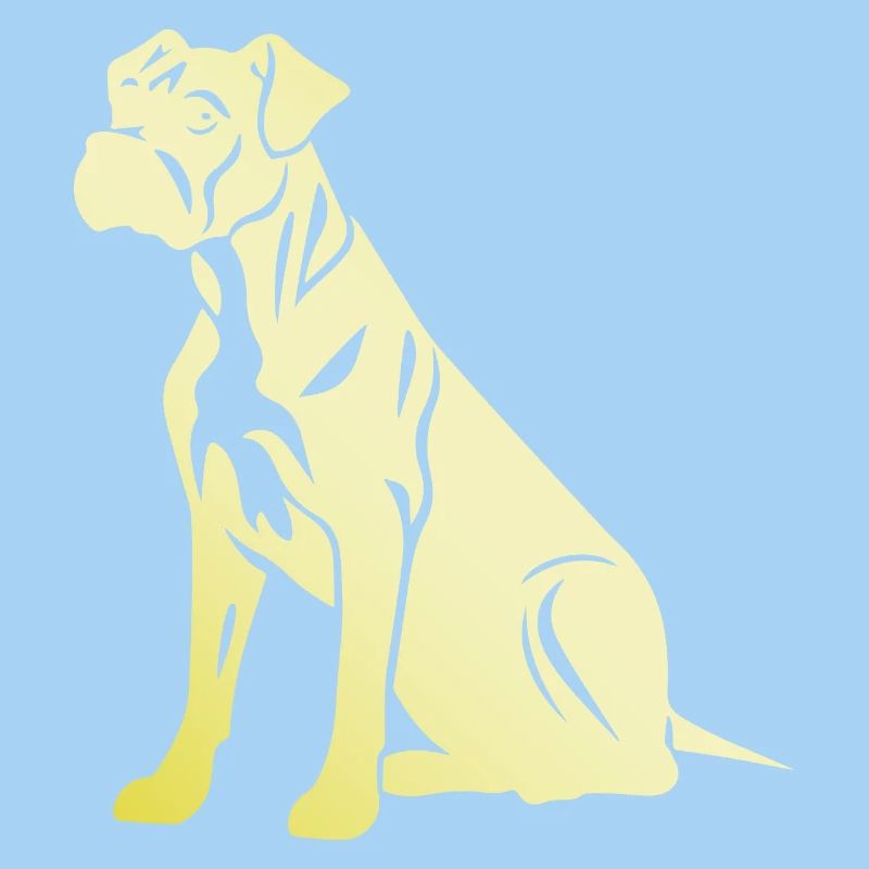 Boxer Hund Silhouette