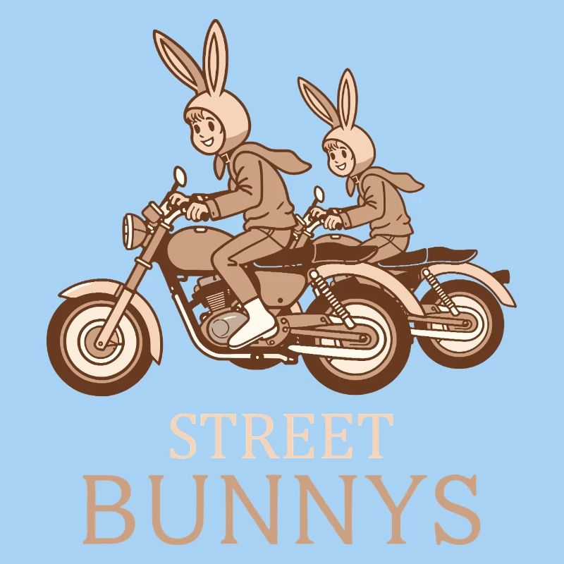 Lapins motards