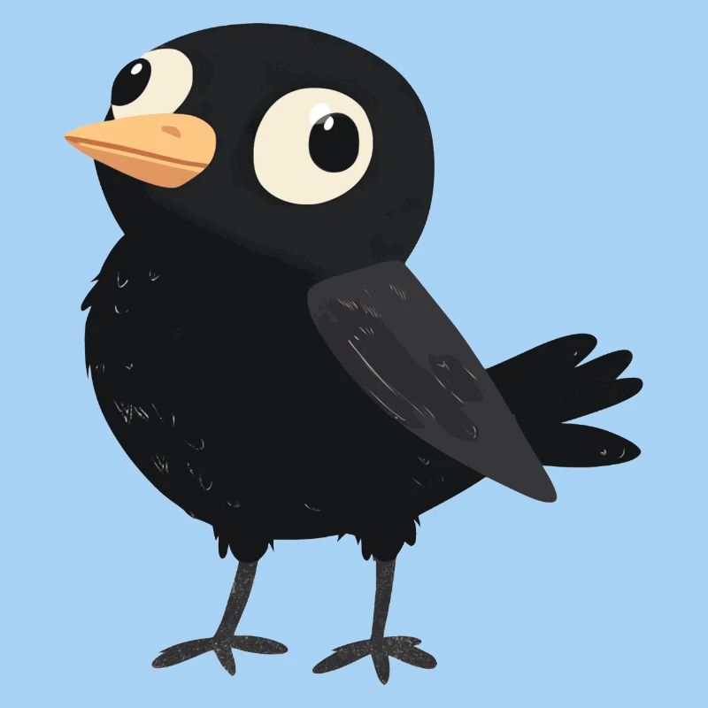 kleiner dummer Vogel