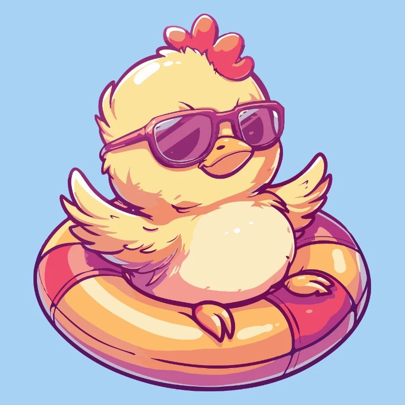 Chicks Chicken Comic Cool