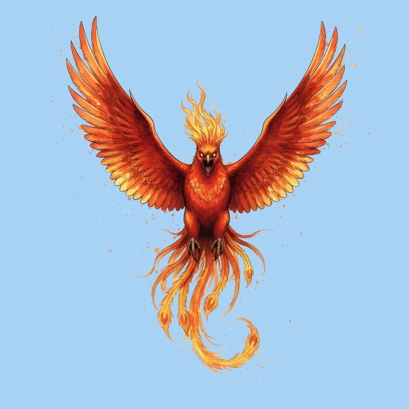 Fire Phoenix Flame Flight