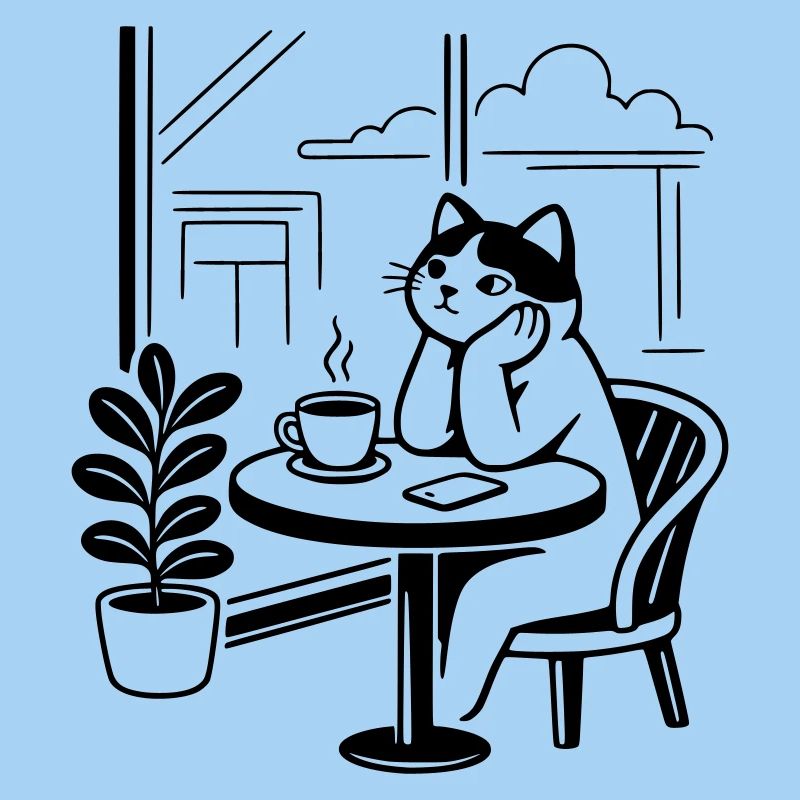 Café des chats attentionné