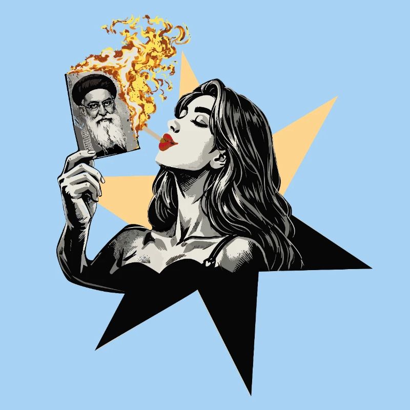 Woman fire 1