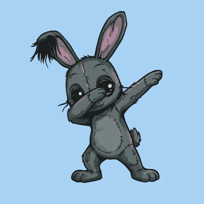 Patchwork Häschen Doodle