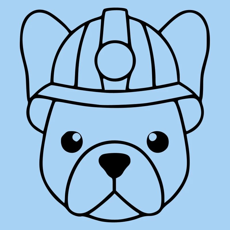 Frenchie Bergarbeiter Helm Lampe