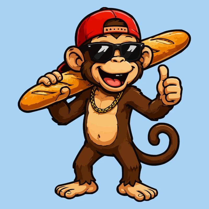 Singe-Baguette-Cool