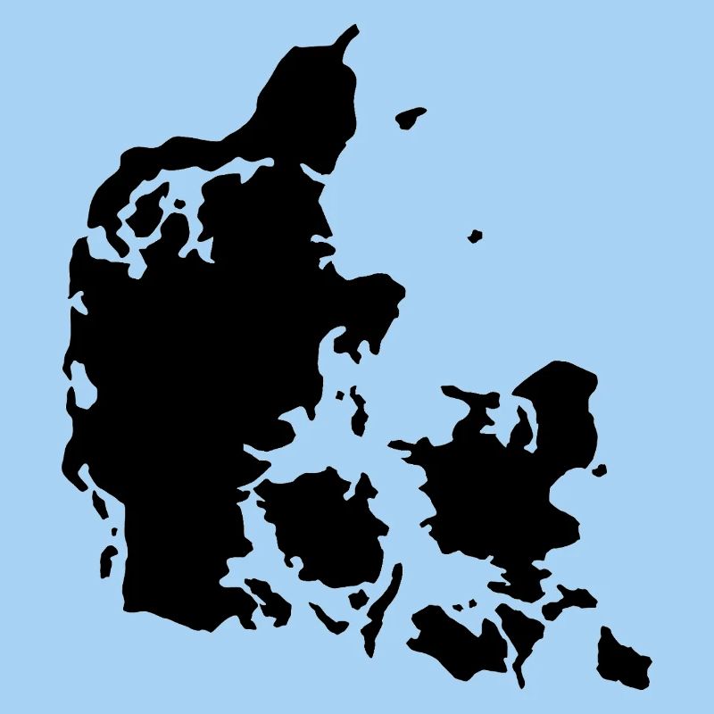 Denmark map