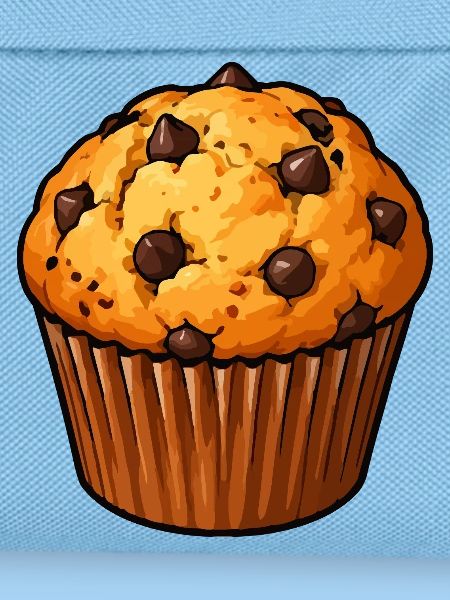 Muffin mit Schokoladenchips