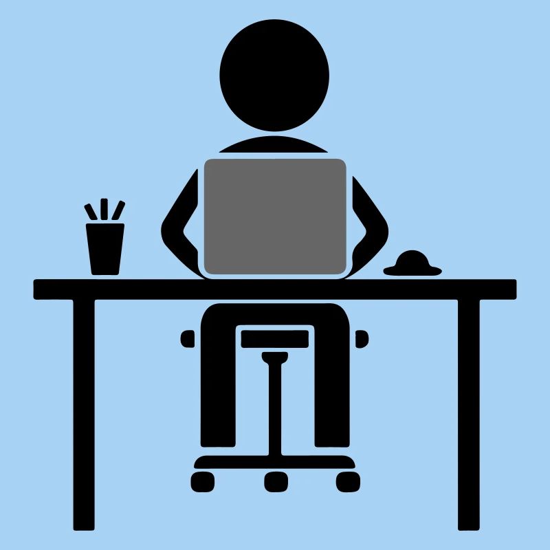 Arbeiter Computer Lernen