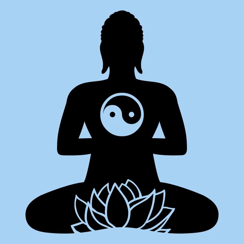 BUDDHA 01e | Lotus & Yin Yang
