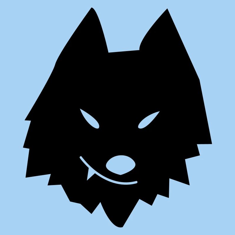 Wolfskopf Stilisiert