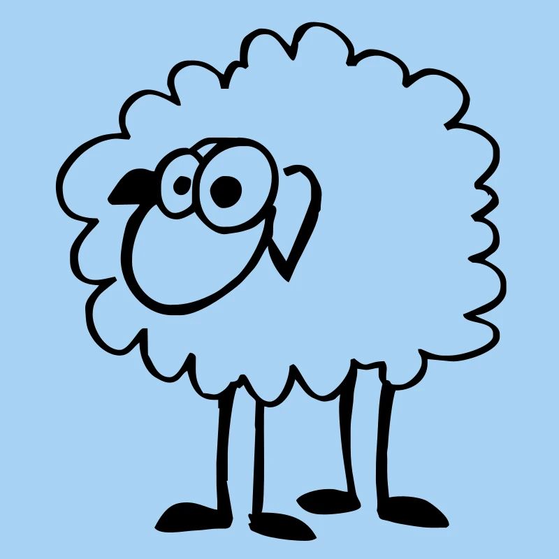 Funny sheep
