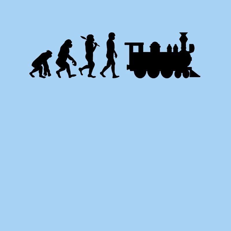 Locomotive de chemin de fer Evolution