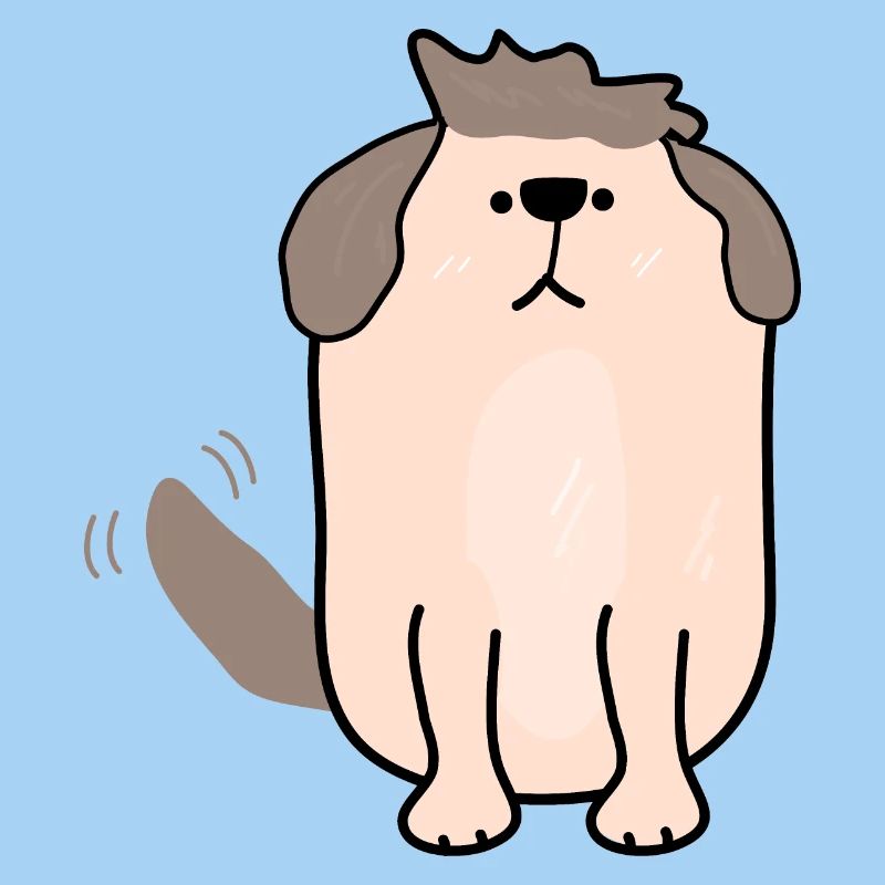 Charmant chiot de compagnie