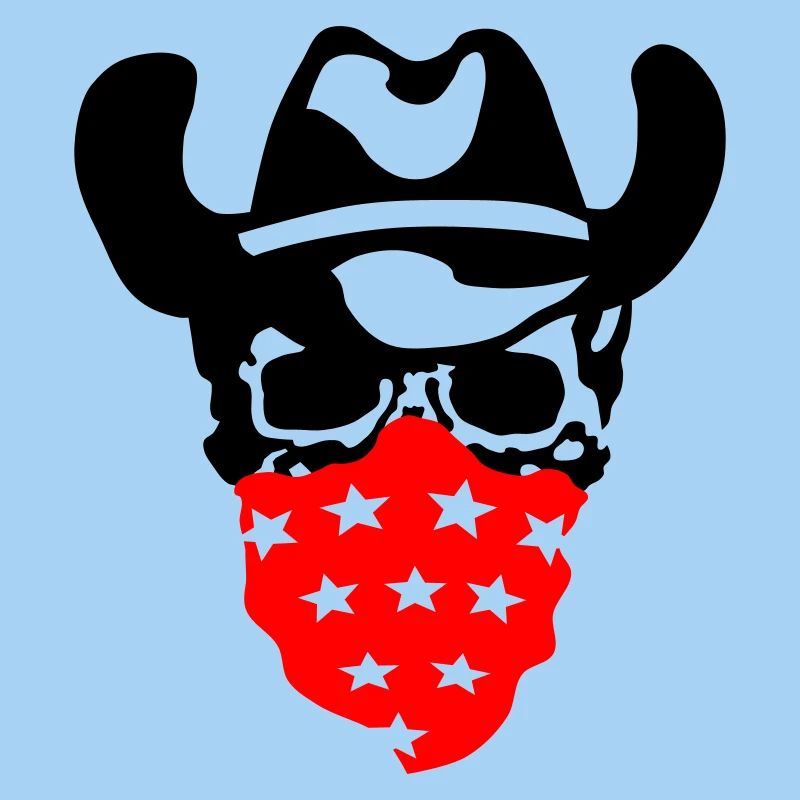 Crâne de cow-boy