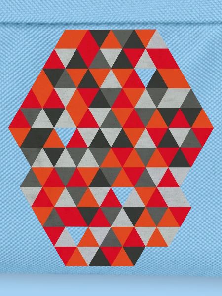Geometrisches Hexagon Geometric Triangles 