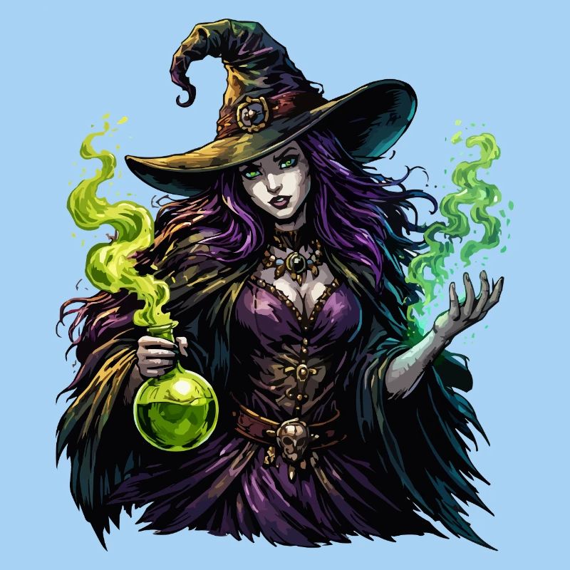 Witch with Potion
