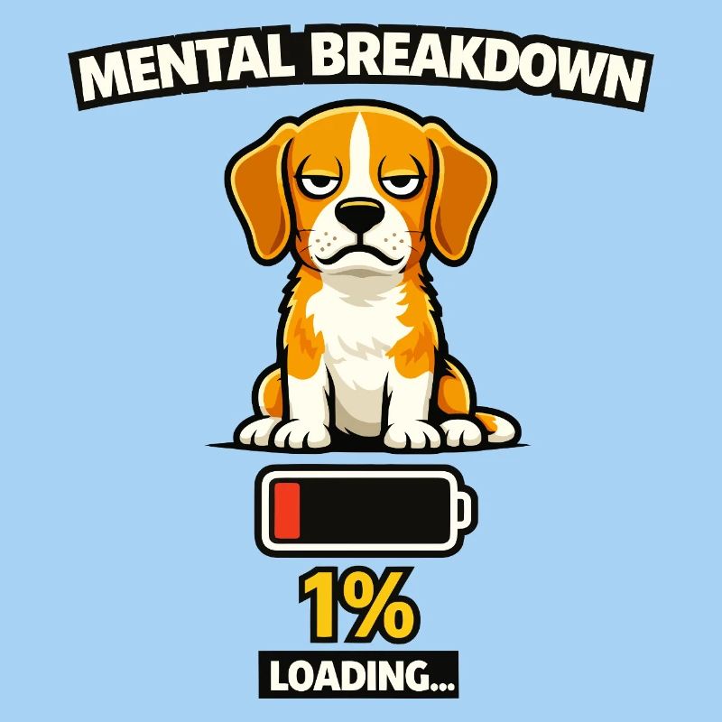 Mental Breakdown Beagle Loading