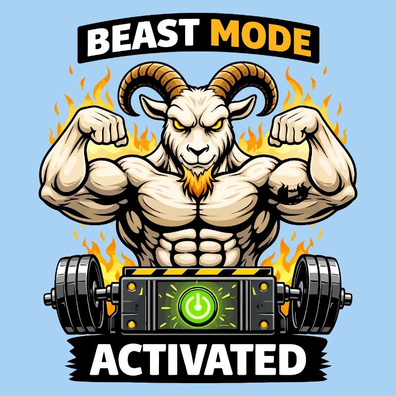 Focus Mode Activated Goat