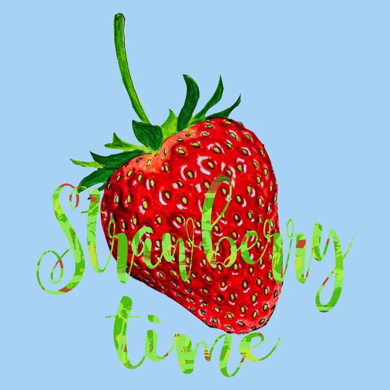 Fraise avec expression