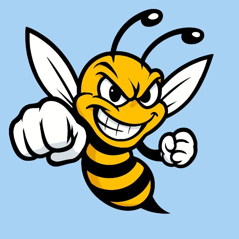 Bee with fist
