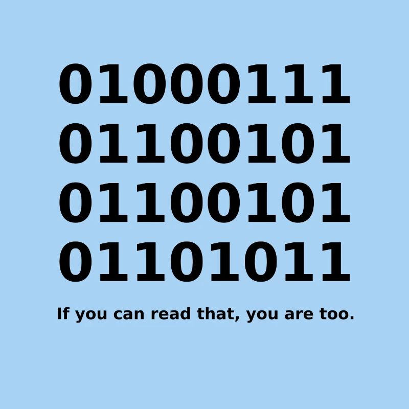 Binary / Binär Code Binärcode Funny T-Shirt