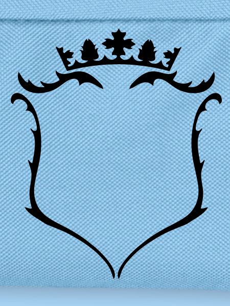 A crest with crown