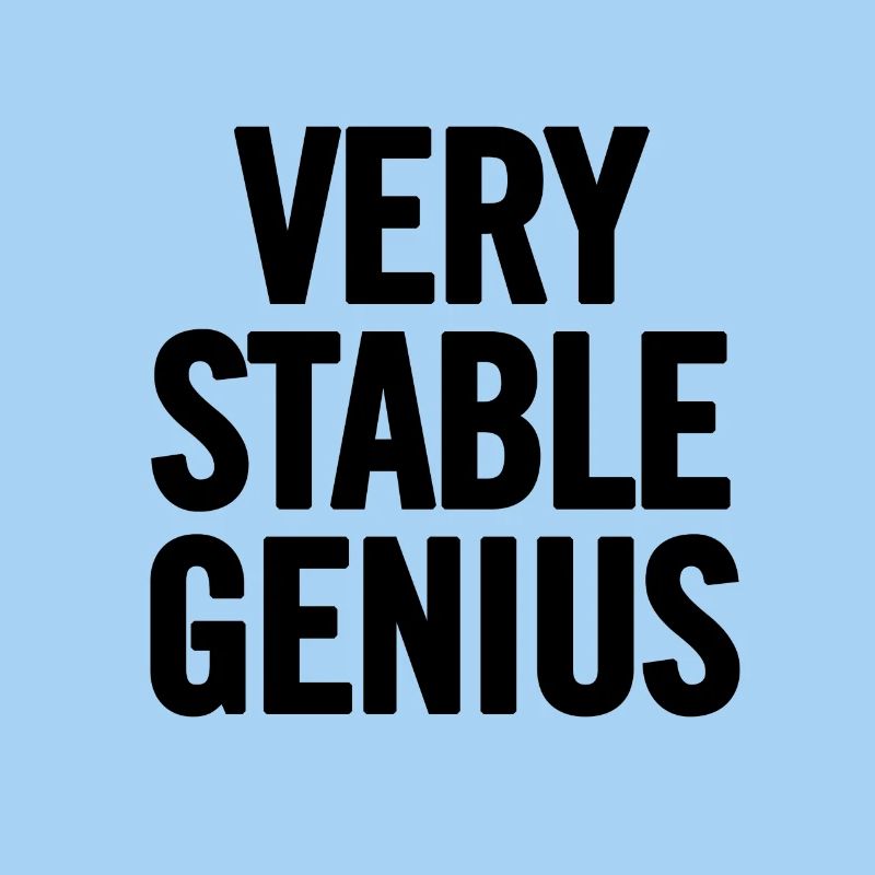 Very Stable Genius Noir