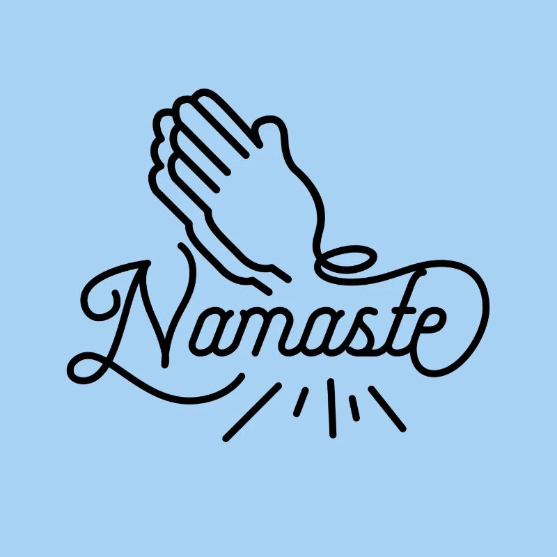 Namaste - black