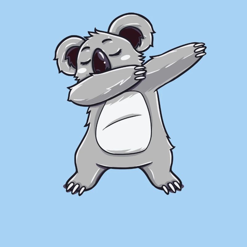Dabbing dab Koala Bär Dab Geschenk Geburtstag