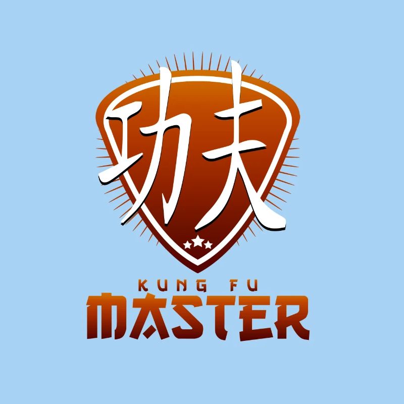 Kung Fu Meister Symbol Geschenk Geschenkidee