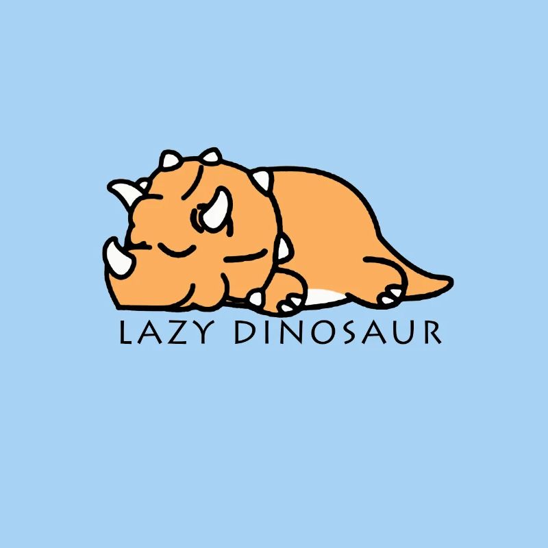 Sleeping Dino Dinosaur Shirt Gift