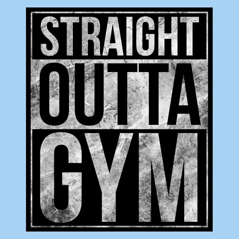 Conception de remise en forme - Straight Outta Gym