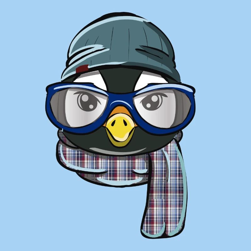 Pingouin hipster