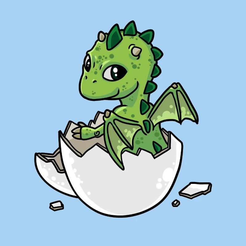 Bébé naissance oeufs éclore Dino Dragon Fantasy