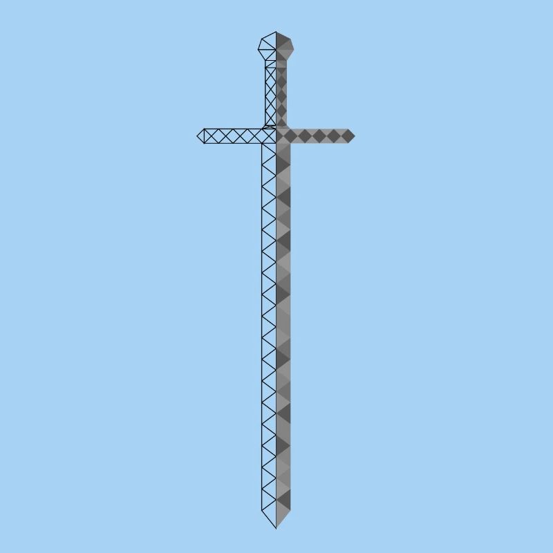 Polygone épée