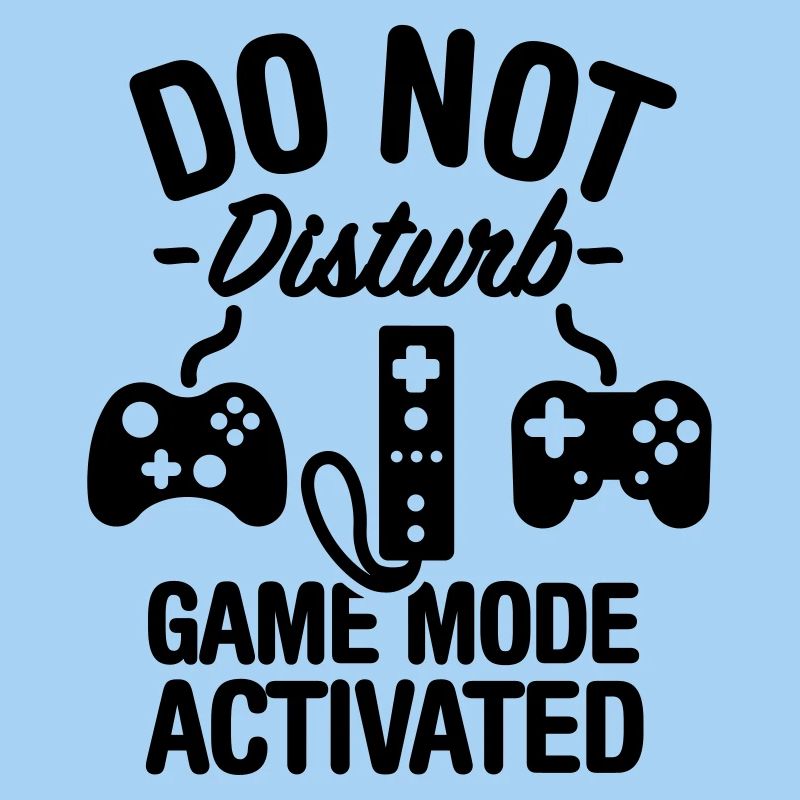 Do not disturb game mode activated