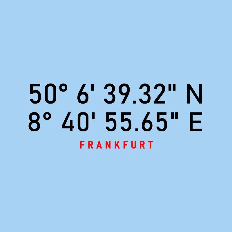 Frankfurt coordinates