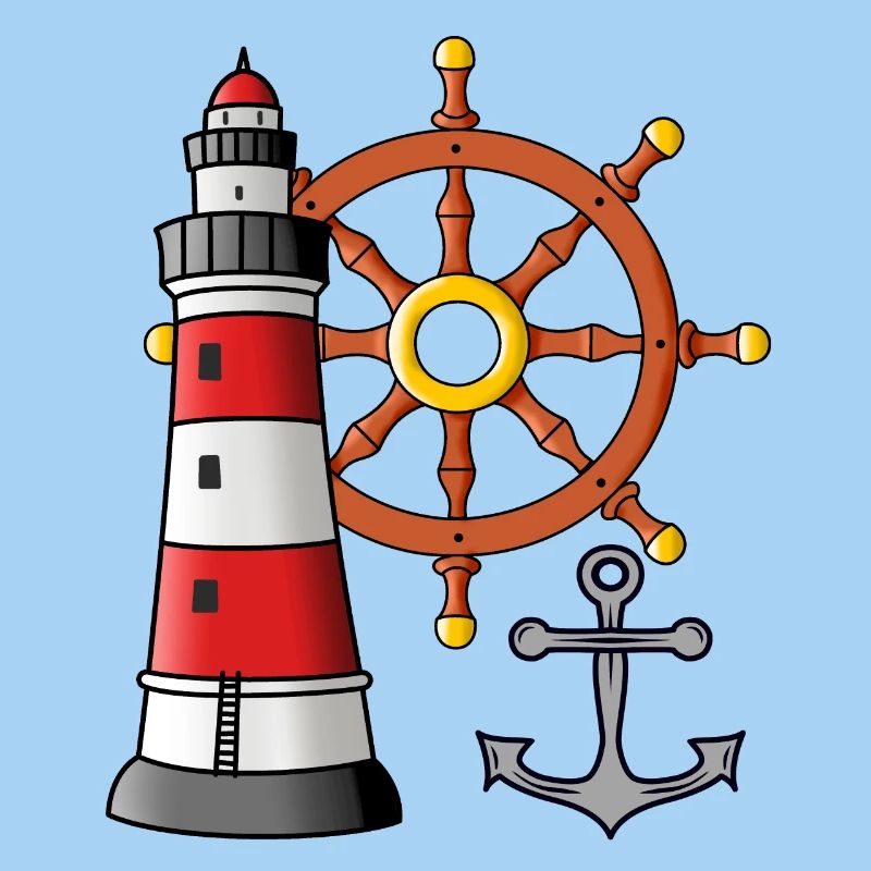 Phare Roue de commande Anker Marin Ahoi