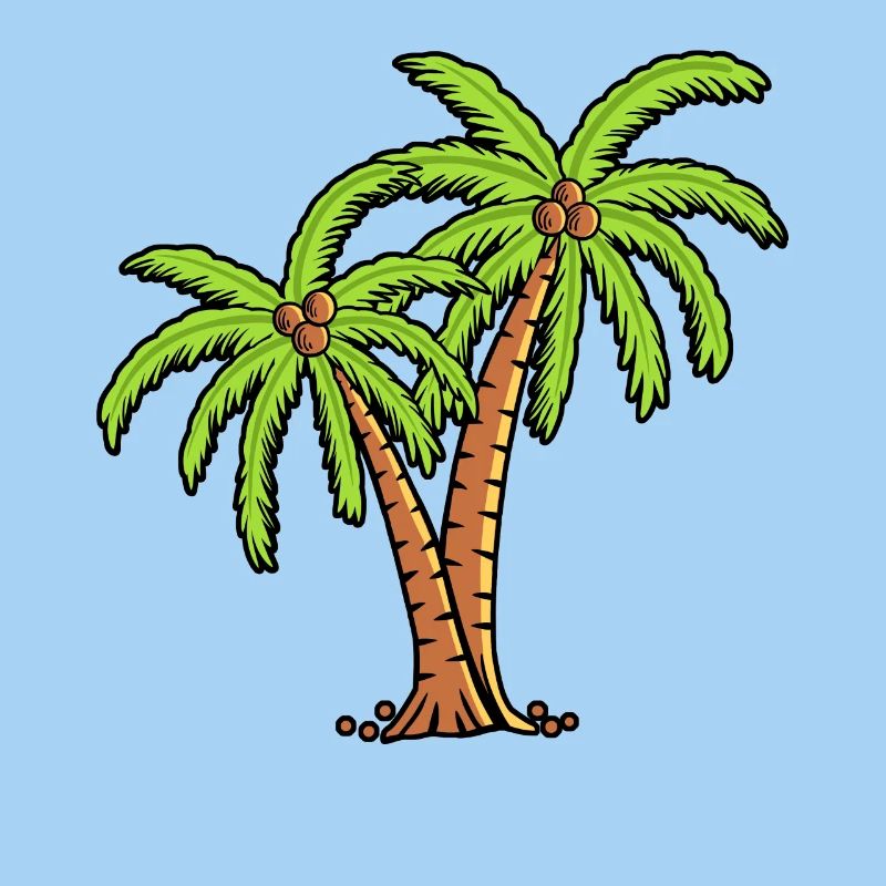 Palm trees