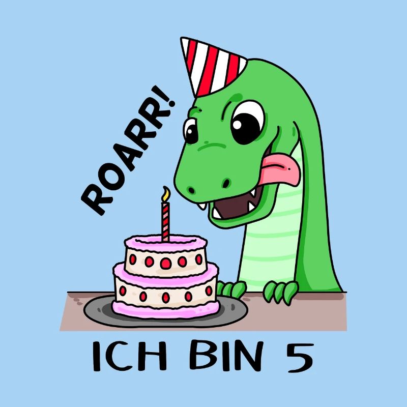 5. Geburtstag Dino Geburtstag Ich bin 5