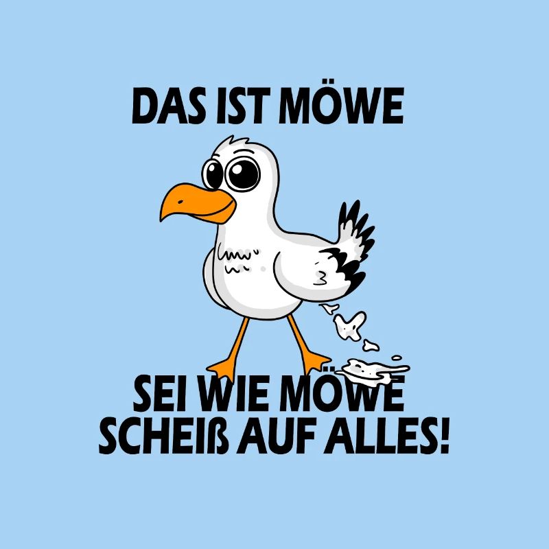 Sei wie Möwe