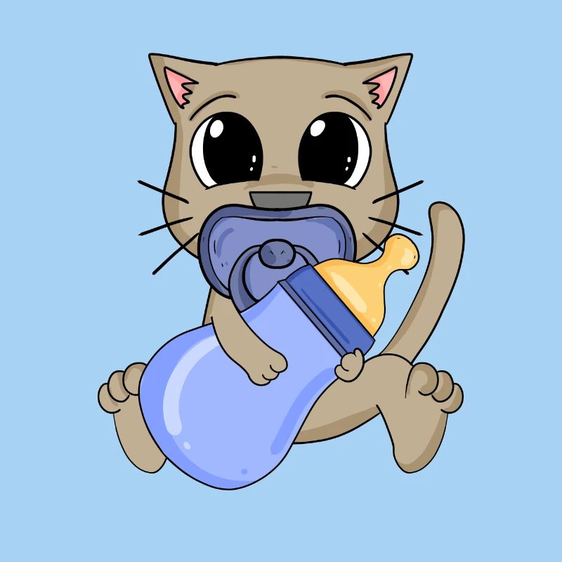 Bébé Jeune Chat